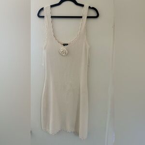 Wild Fable Rose Crochet Dress